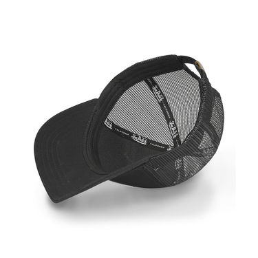 Šiltovka Von Dutch Von Dutch Trucker Cali Brushed Patch Cap Čierna | VD/0/CAS1/LOFB5, 4