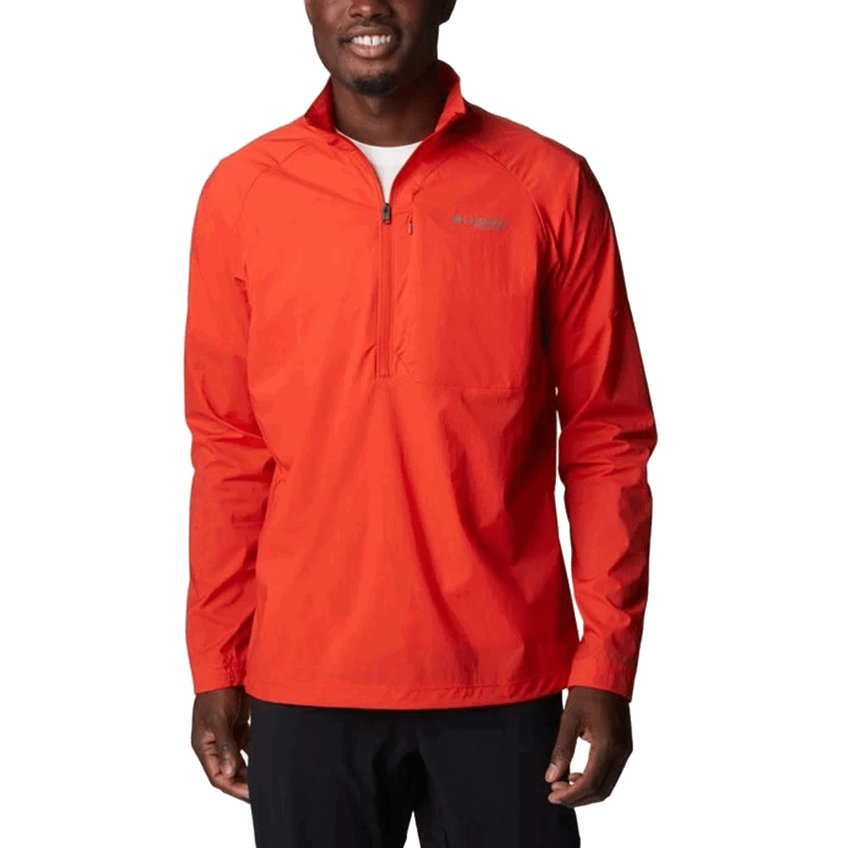 Mikina Columbia Titan Lightweight Quarter-Zip Pullover Červená | 2034821839, 0