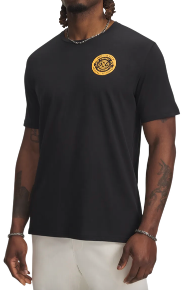 Tričko Under Armour Under Armour Armour Club Short Sleeve T-Shirt Čierna | 6005612-001, 0