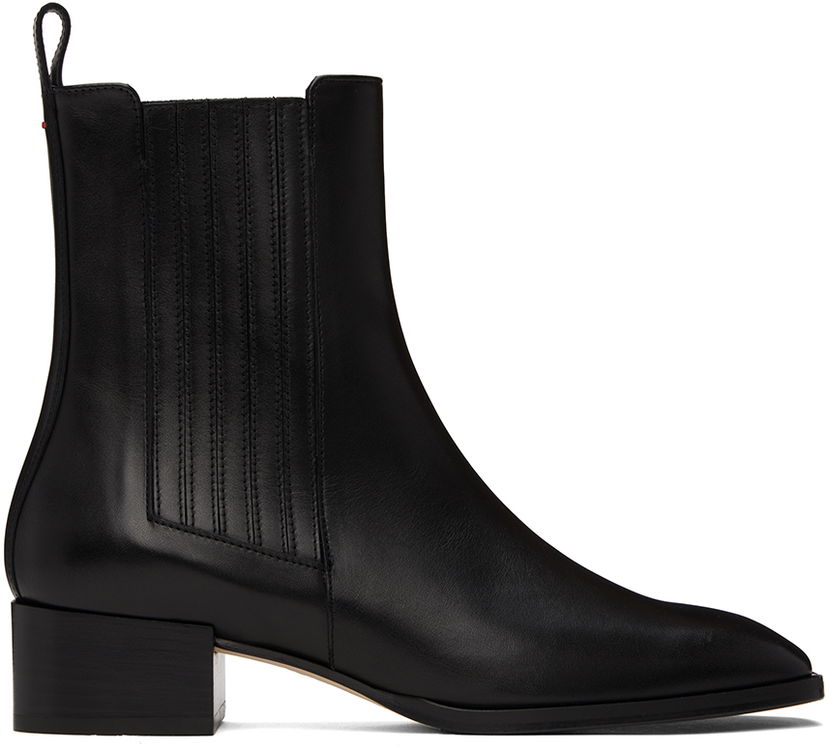 Oblečenie Aeyde Aeyde Neil Leather Ankle Boots Čierna | A11-AB-NOVS40BL-0216-800-001