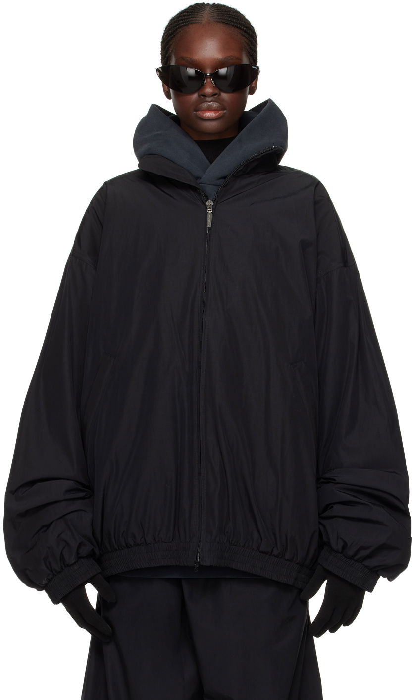 Bunda Balenciaga DIY Metal Outline Track Jacket Čierna | 773063 TNQ25, 0