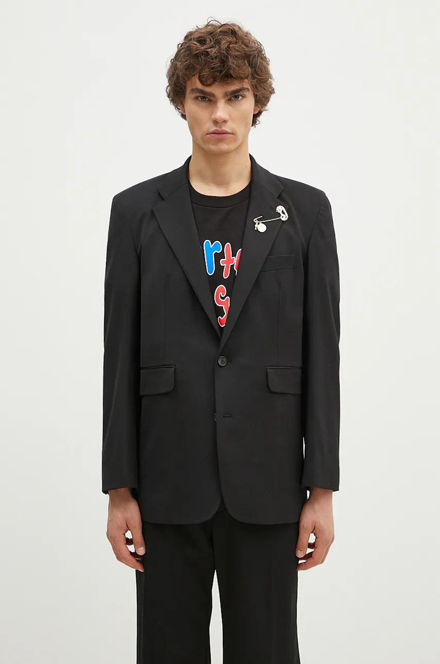 Bunda Aries Single Breasted Tailored Jacket Čierna | AR7010202, 0