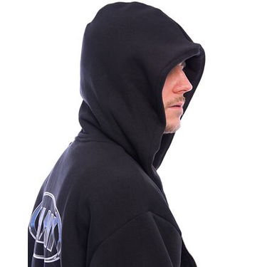 Mikina Karl Kani Karl Kani Woven Signature Chrome Zip Hoodie Čierna | KK-60220175, 6