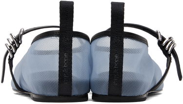 Šaty rag & bone rag & bone Spire Mary Jane Ballerina Flats Modrá | WFF24PF047MS47, 1