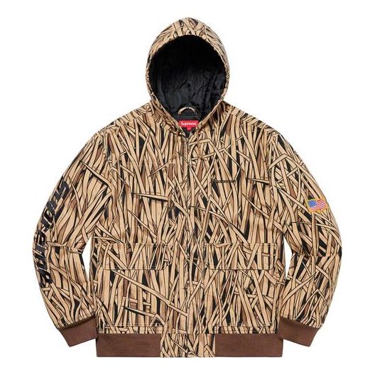 Parka Supreme Supreme Canvas Hooded Work Jacket Béžová | SUP-SS20-384, 0