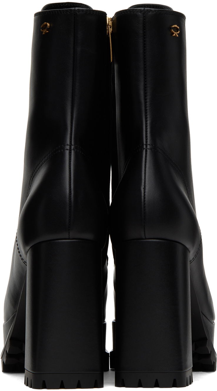 Tenisky a topánky Gianvito Rossi Platform Lace-Up Boots Čierna | G73077.70RIC.VGI, 1