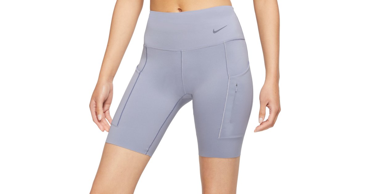 Šortky Nike Dri-FIT Go Firm-Support Mid-Rise 8" Shorts Fialová | dq5925-519, 1