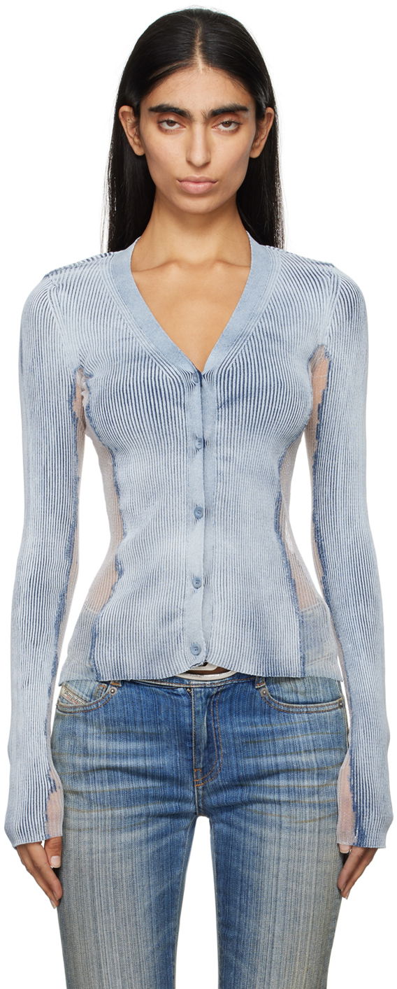 Sveter Diesel M-Afaldo Cardigan Modrá | A14805 0ANAG, 0