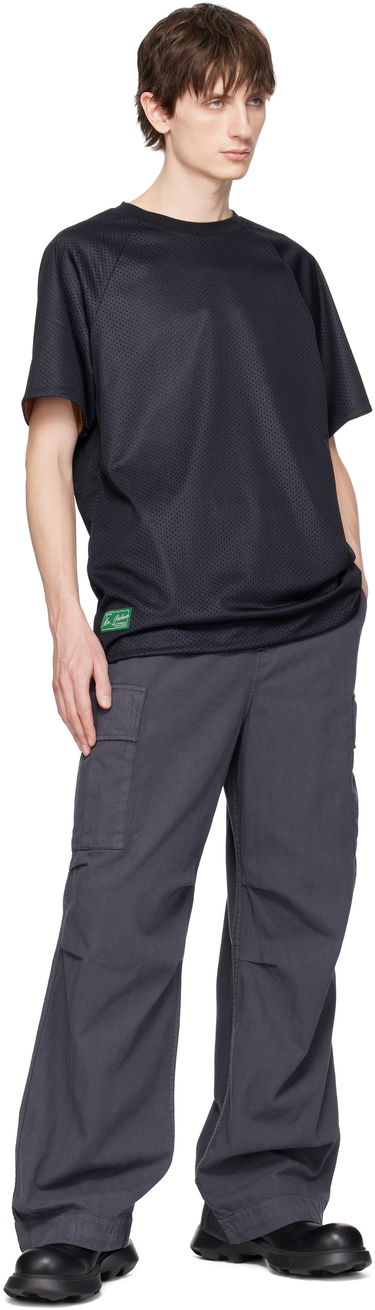 Tričko Palmes Palmes Mesh Double Reversible T-Shirt Čierna | P10-0043-660, 3