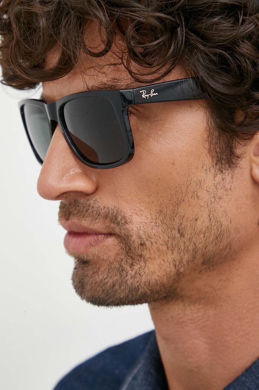 Slnečné okuliare Ray-Ban Ray-Ban JUSTIN Sunglasses Čierna | 0RB4165.601.71, 1