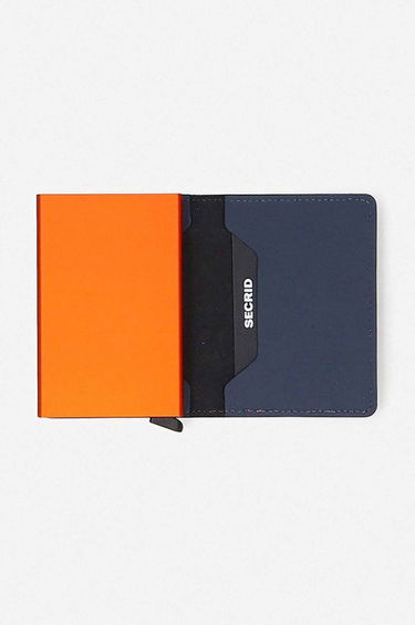 Peňaženka Secrid Slimwallet Matte Wallet Modrá | SM.Nightblue.Orange, 1