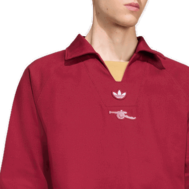 Mikina adidas Performance Arsenal Terrace Icons Sweatshirt Červená | KB1956, 3
