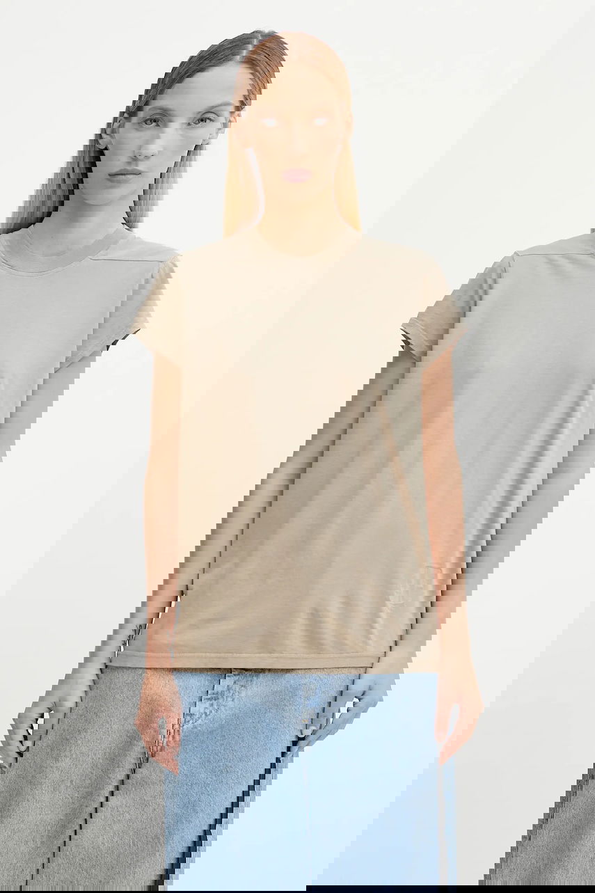 Tričko Rick Owens Rick Owens DRKSHDW Small Level T-Shirt Béžová | DS02E7208.RN, 0
