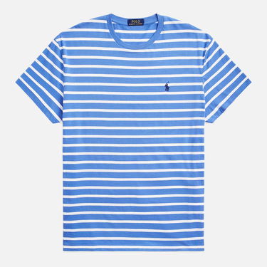 Tričko Polo by Ralph Lauren Polo Ralph Lauren Gestreiftes Classic-Fit Jersey-T-Shirt - New England Modrá | 710934662002, 2