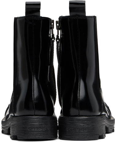 Tenisky a topánky Diesel D-Hammer Bt Zip D Boots Čierna | Y03254-P5268-H0015, 1