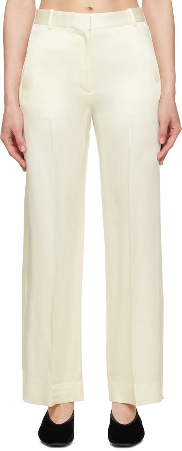 Nohavice TOTEME TOTEME Cuff-Slit Trousers Žltá | 251-WRB4483-FB0344, 0