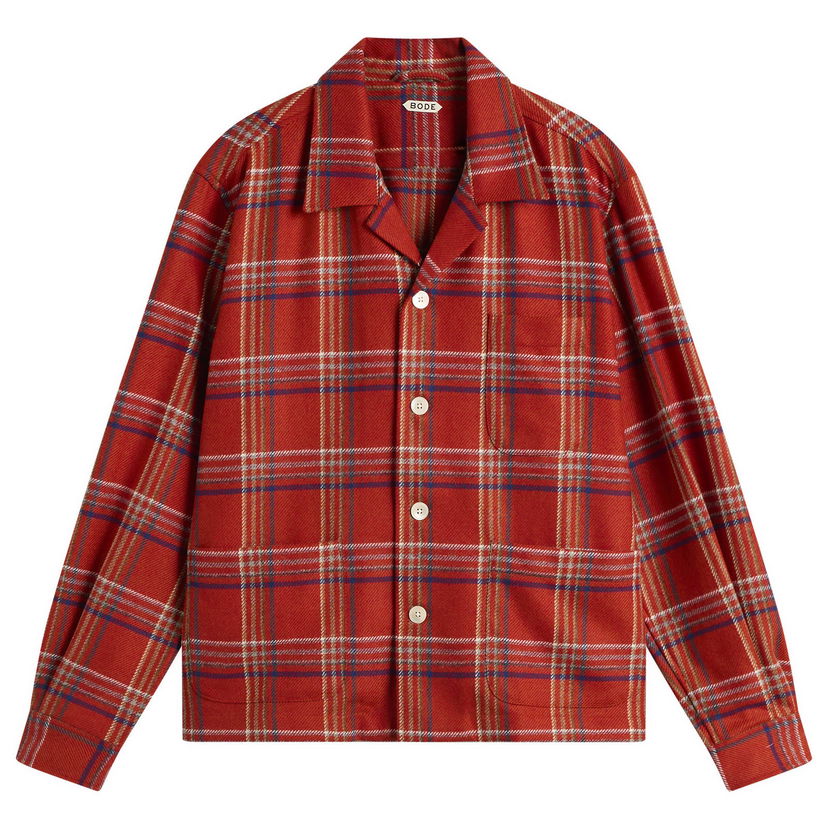 Košeľa Bode Gable Plaid Overshirt Rôznofarebný | MRF25SH007