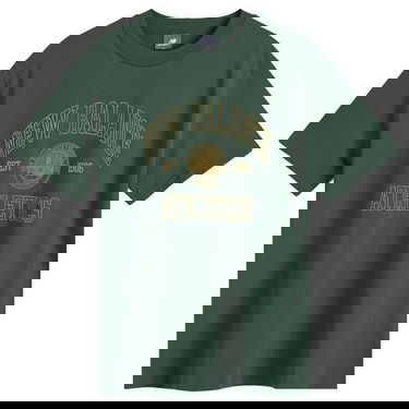 Tričko New Balance Varsity Oversized Tee Zelené | WT43548-NWG, 1