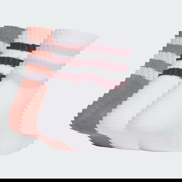 Ponožky adidas Performance 3-Stripes Cushioned Quarter Socks - 3 Pairs Biela | JG3700, 0