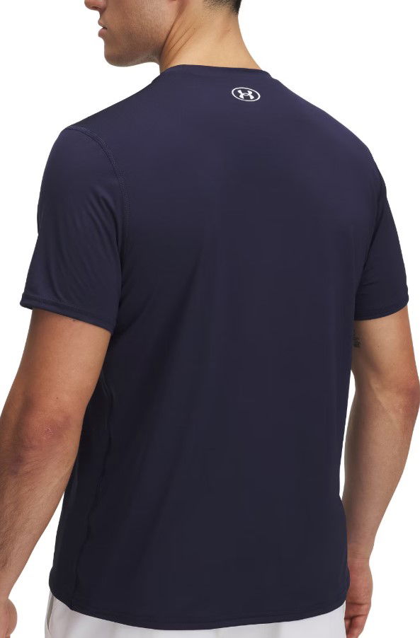 Tričko Under Armour HeatGear Fitted Short Sleeve T-Shirt Navy | 6000939-410, 1