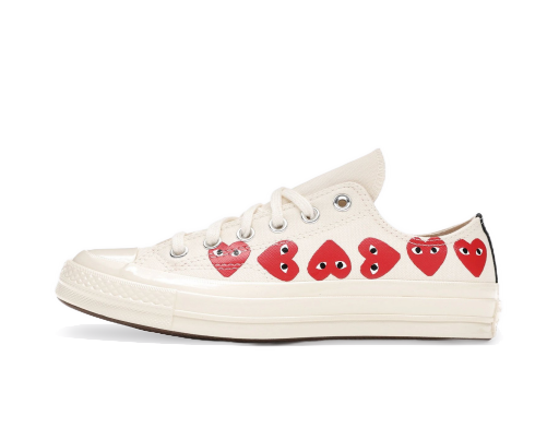 Comme des Garçons Play x Chuck 70 Low Top "Multi Heart"