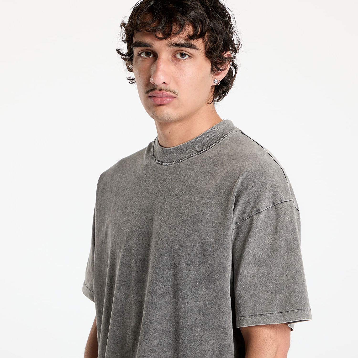 Tričko Represent Clo REPRESENT Initial Oversize T-Shirt Šedá | INM4742-47, 1