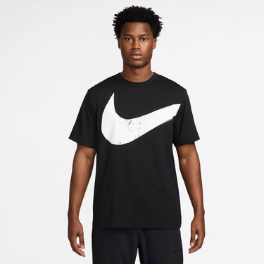 Tričko Nike Hyverse Swoosh Dri-FIT Short-Sleeve Fitness Top Čierna | FZ1064-010, 0