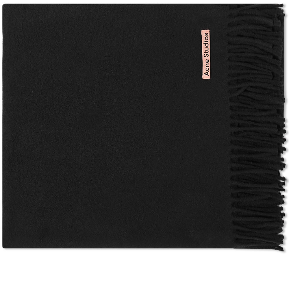 Šál Acne Studios Canada New Scarf Black Čierna | CA0209-900, 0
