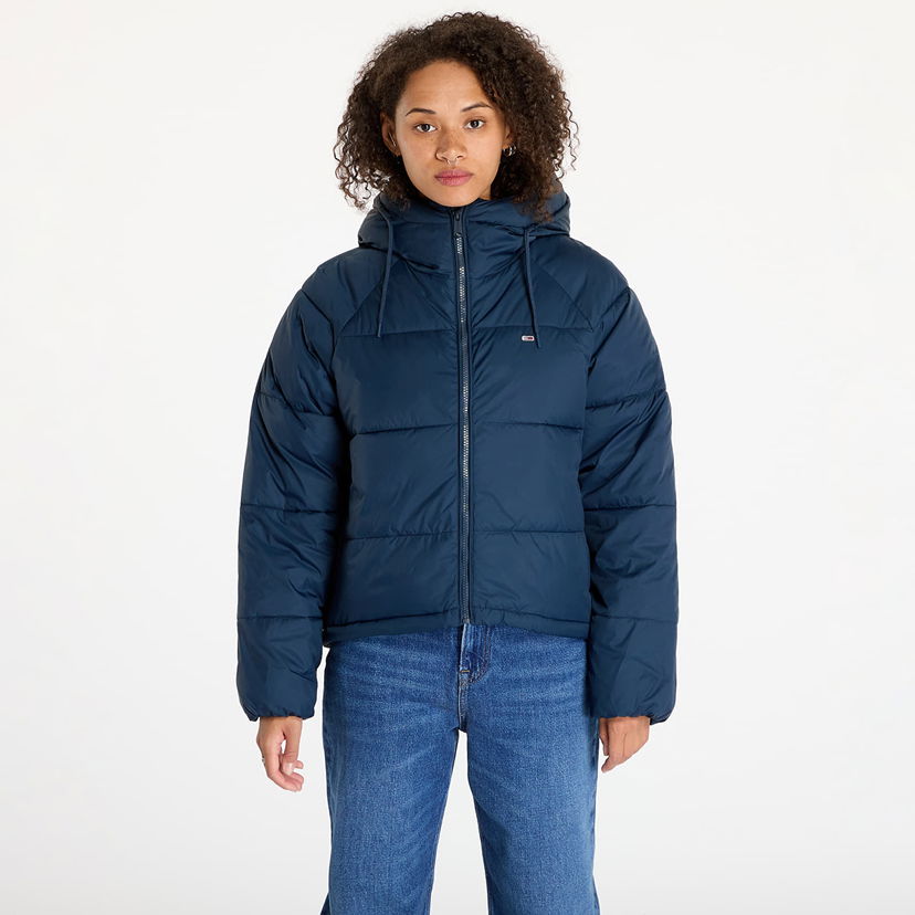 Prešívaná bunda Tommy Hilfiger Vail Puffer Jacket Blue Modrá | DW0DW18841 C1G