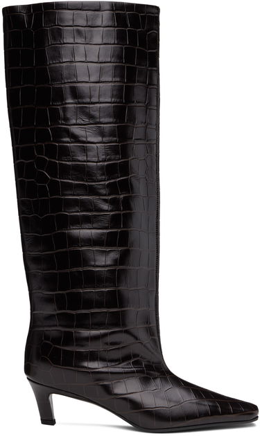 Oblečenie TOTEME TOTEME 'The Wide Shaft' Knee-High Boots Hnedá | 231-913-847, 0