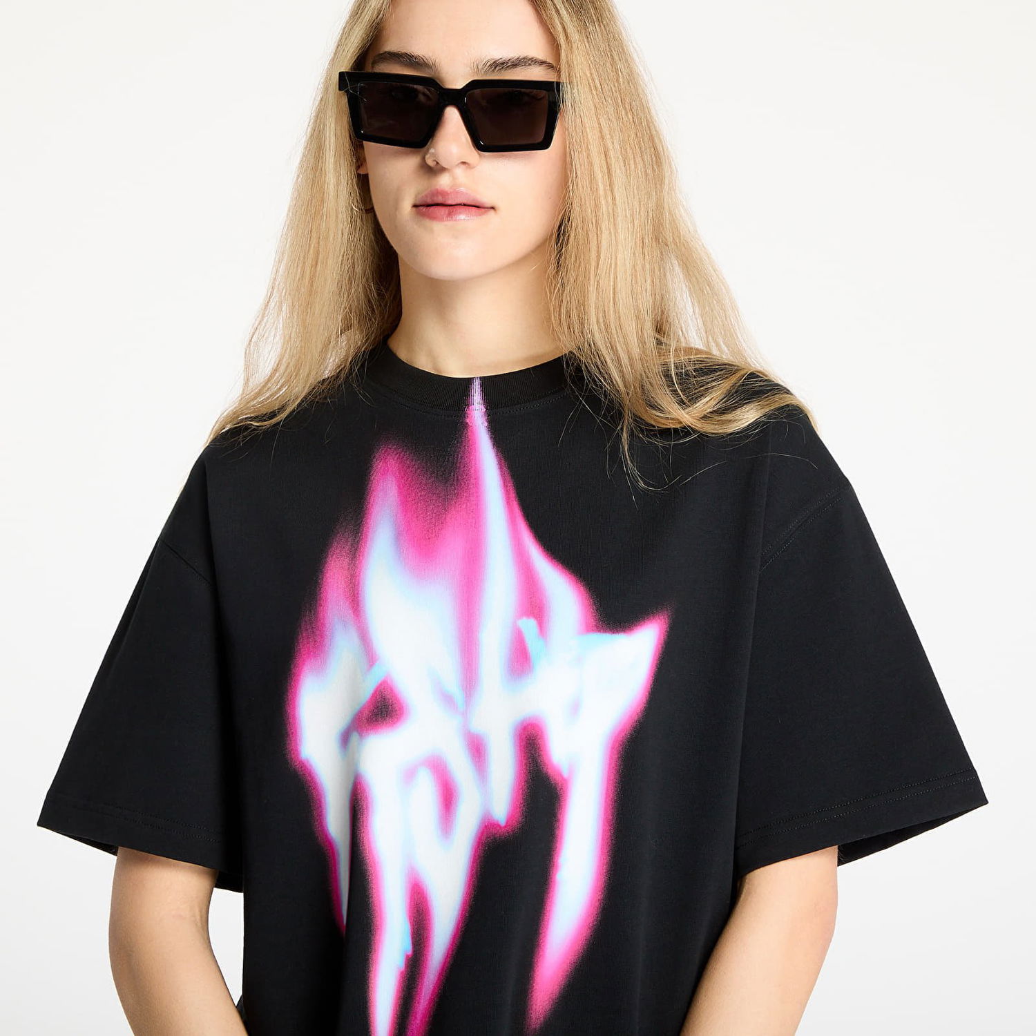 Tričko Footshop FTSHP Walking Art II T-Shirt Čierna | FTSHP_481, 1