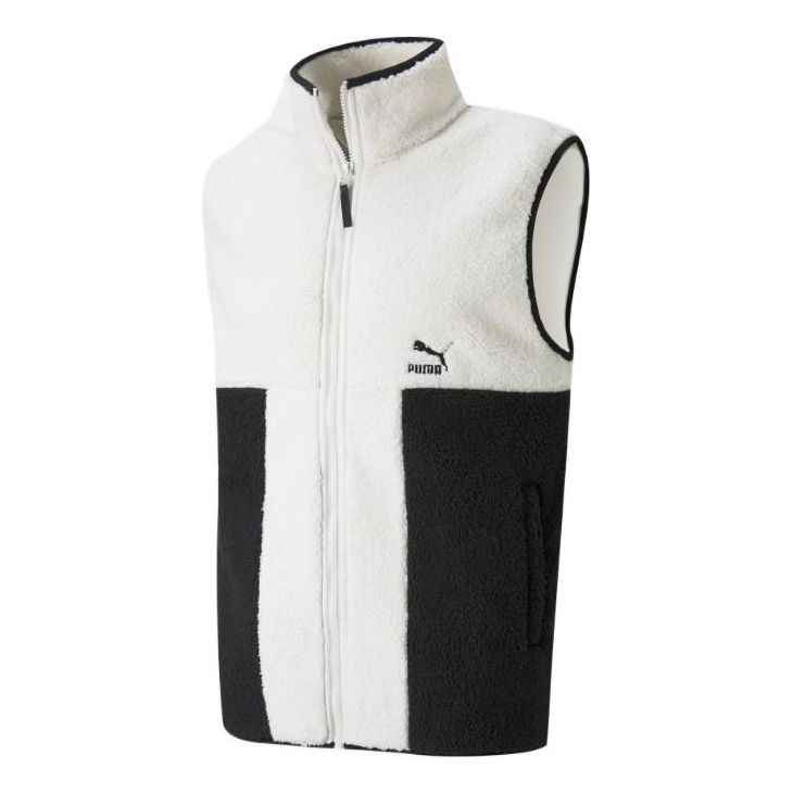 Vesta Puma Clsx Sherpa Gilet Vest Biela | 532965-73