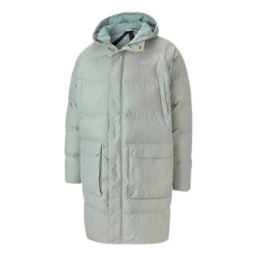 Prešívaná bunda Puma Classics Long Down Jacket Zelené | 599309-49, 0