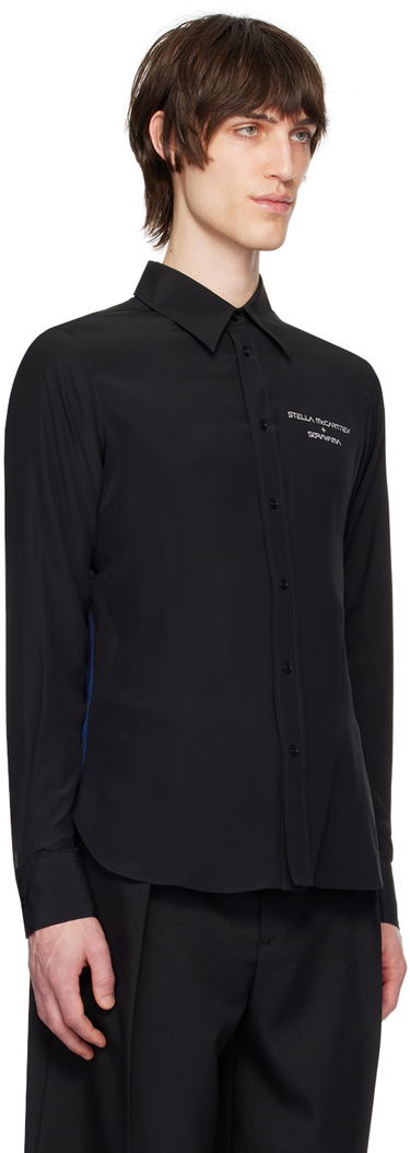 Košeľa Stella McCartney Stella McCartney Robot Shirt Čierna | 6201053DS210, 1