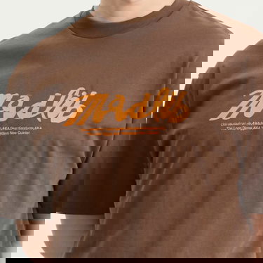 Tričko Butter Goods Madlib Alias T-Shirt Hnedá | BGMAD103-BRN, 5