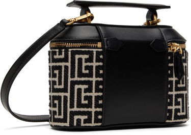 Kabelka Balmain Balmain B-Buzz Monogram Vanity Bag Čierna | EN1BH952TJGH, 2