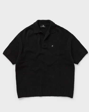 Polo tričko Represent Clo Represent BOUCLE TEXTURED KNIT POLO Čierna | MLM305-01, 0