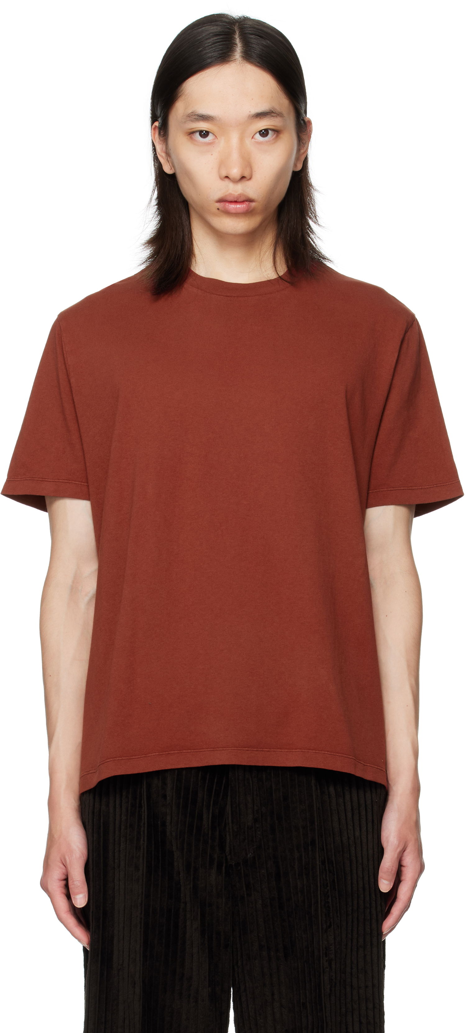 Tričko OUR LEGACY OUR LEGACY Box T-Shirt Hnedá | M4256BB, 0