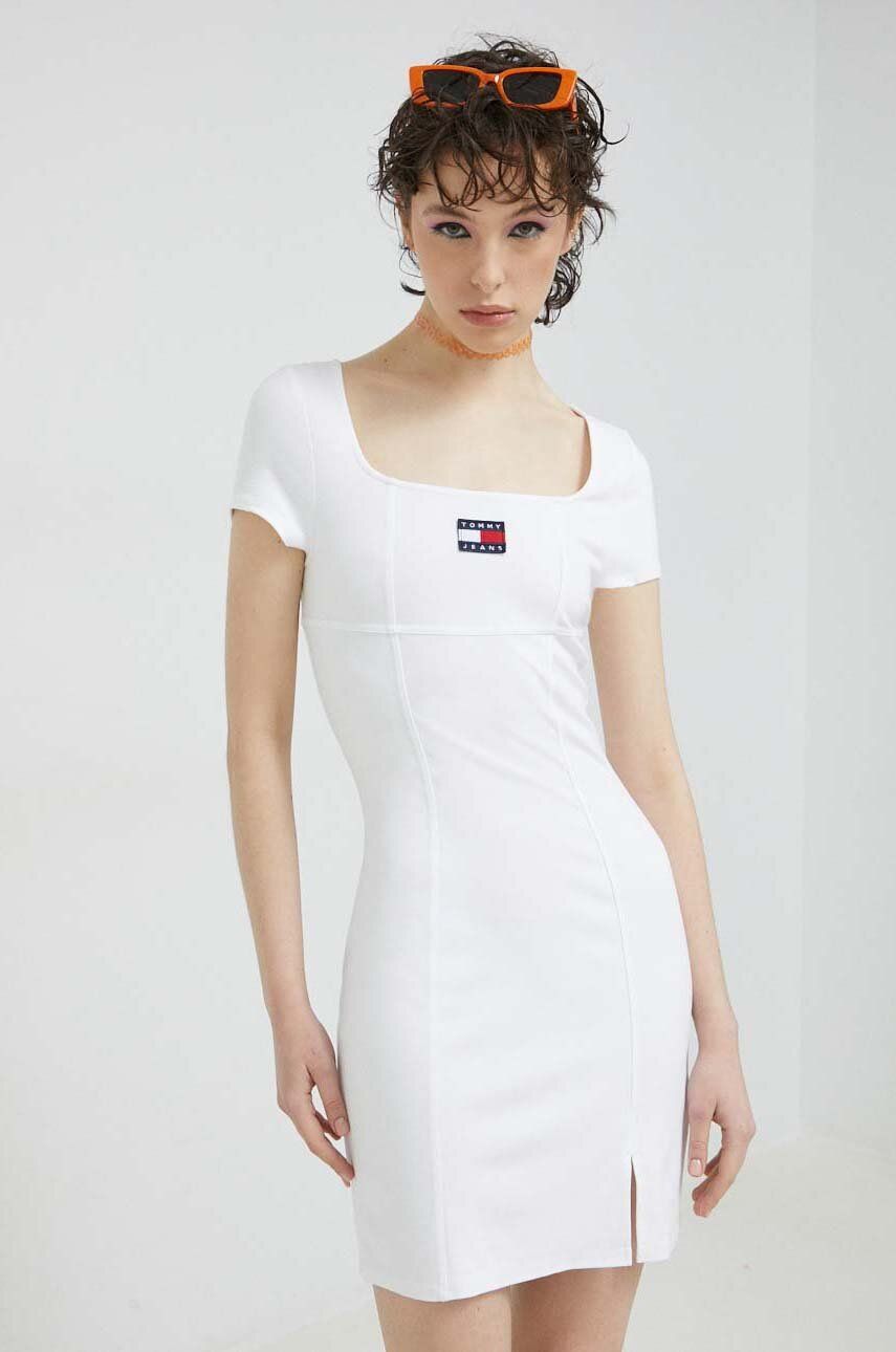 Šaty Tommy Hilfiger Dress Biela | DW0DW15362.PPYX, 0