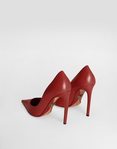 Doplnky Dolce & Gabbana Dolce & Gabbana Polished Goatskin Pumps Červená | CD1894A573883027, 2