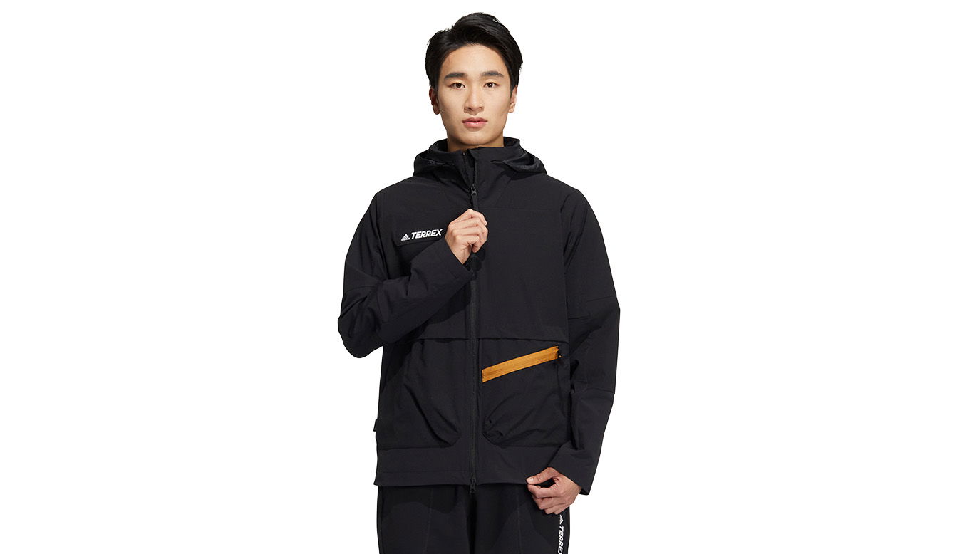 Bunda adidas Performance Terrex Utilitas Transitional Čierna | HE5204, 1