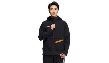 Bunda adidas Performance Terrex Utilitas Transitional Čierna | HE5204, 1