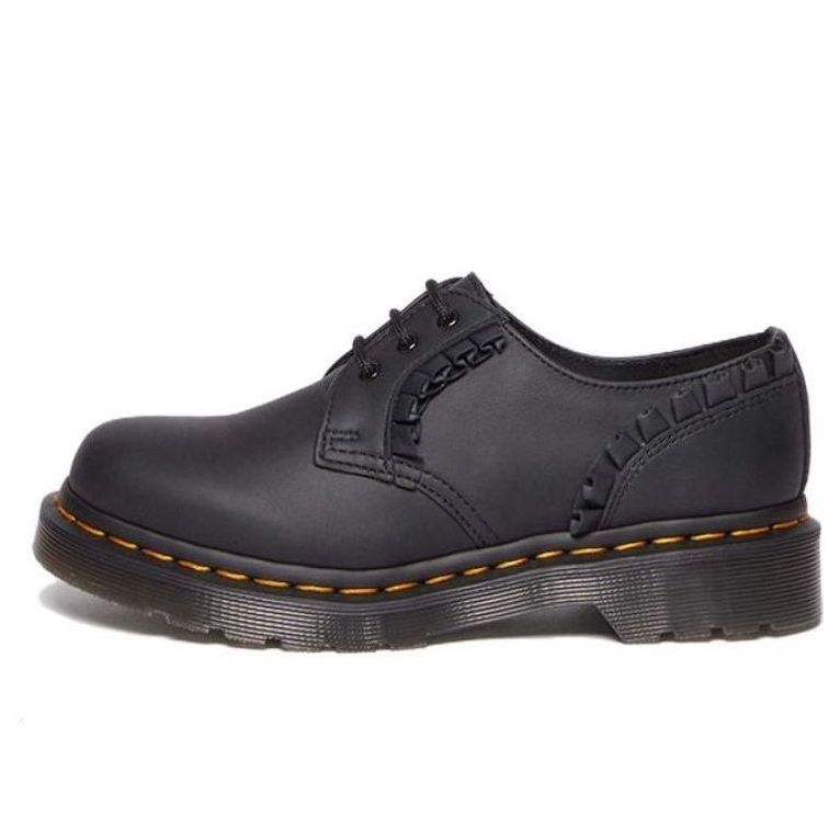 Tenisky a topánky Dr. Martens 1461 Frill Nappa Leather Oxford Shoes Čierna | 30696001