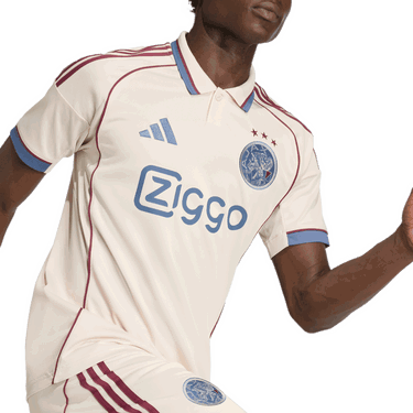 Dres adidas Originals Ajax Amsterdam Third Jersey 2025/26 Béžová | jp1446, 3