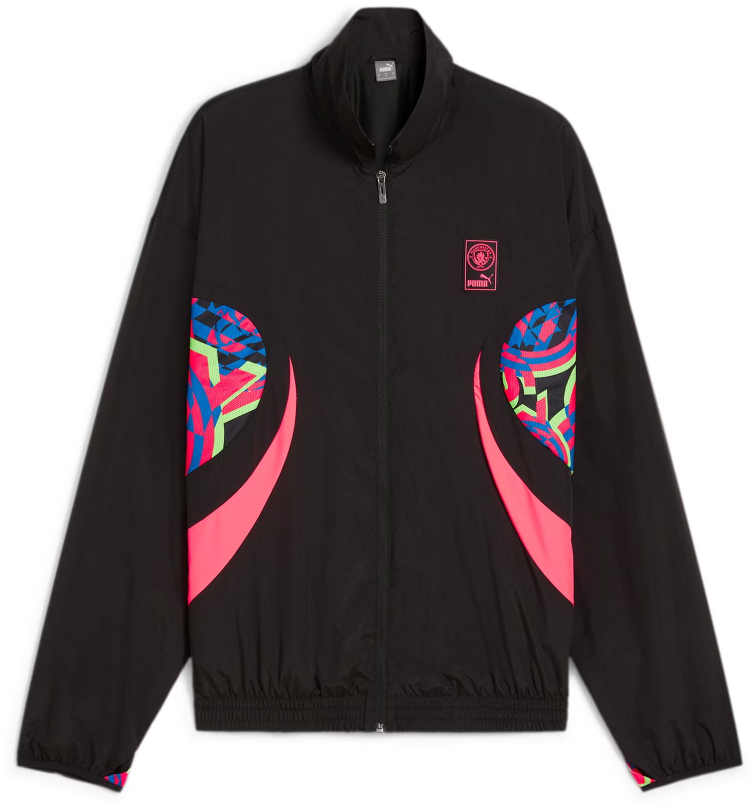 Bunda Puma Manchester City Woven Jacket Čierna | 774402-16, 0