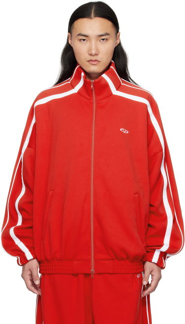 Súprava VETEMENTS Vetements Oval Logo Gym Track Jacket Červená | UA66JA360R, 0