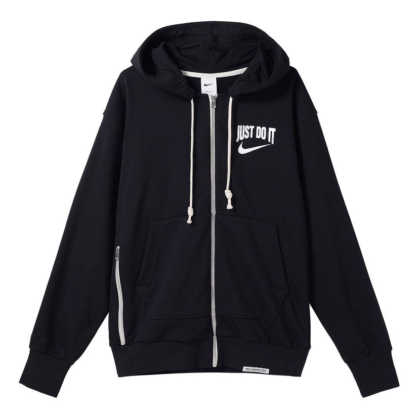 Mikina Nike Standard Issue Full-Zip Hoodie Čierna | DV9449-010