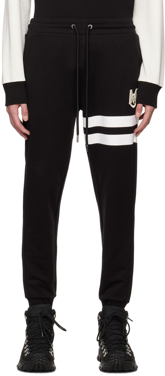 Tepláky Moncler Monogram Sweatpants Čierna | I10918H00006809KR, 0