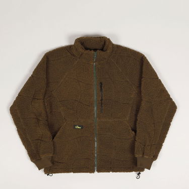 Bunda Dime Sherpa Crewneck Jacket Hnedá | DIMEFA245MIL, 0