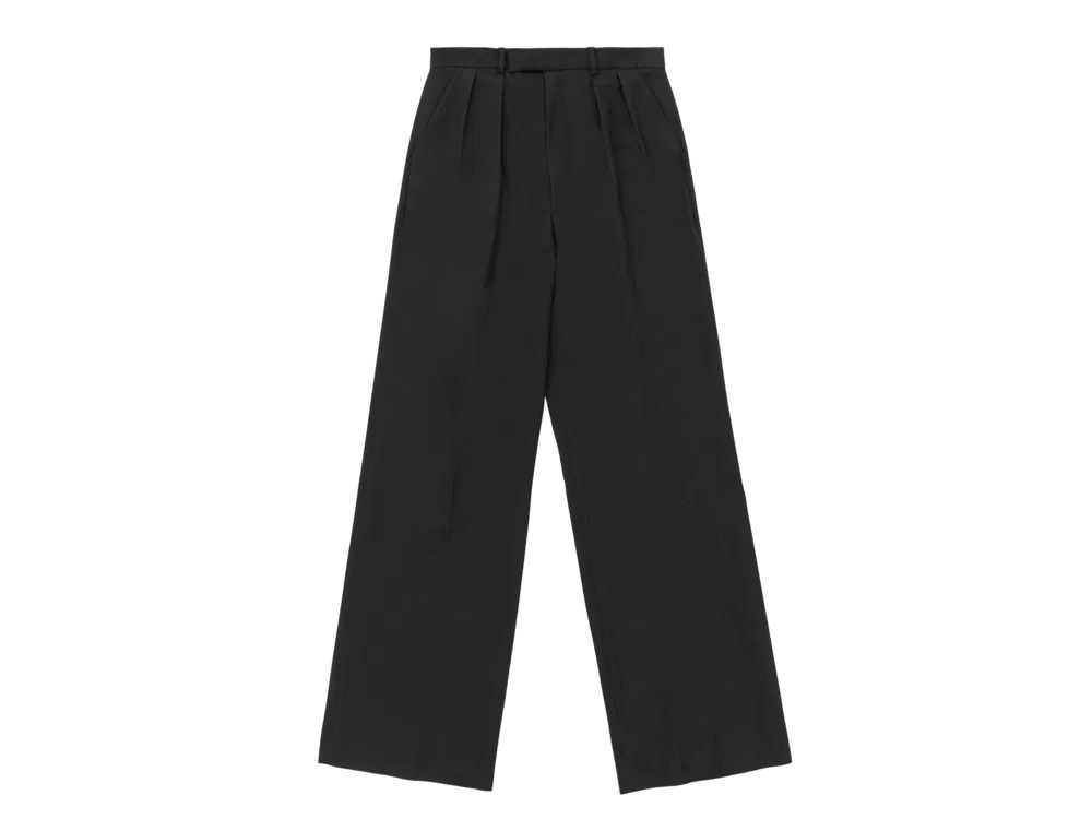 Nohavice AXEL ARIGATO Jackie Pleat Trouser Čierna | A0639001, 0